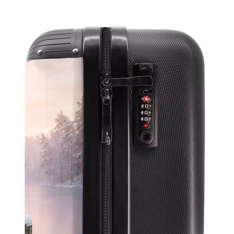 Valise - Embarcadère - Lac - Brouillard - Hiver - Sérénité — 6