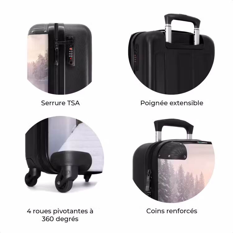 Valise - Embarcadère - Lac - Brouillard - Hiver - Sérénité — 8