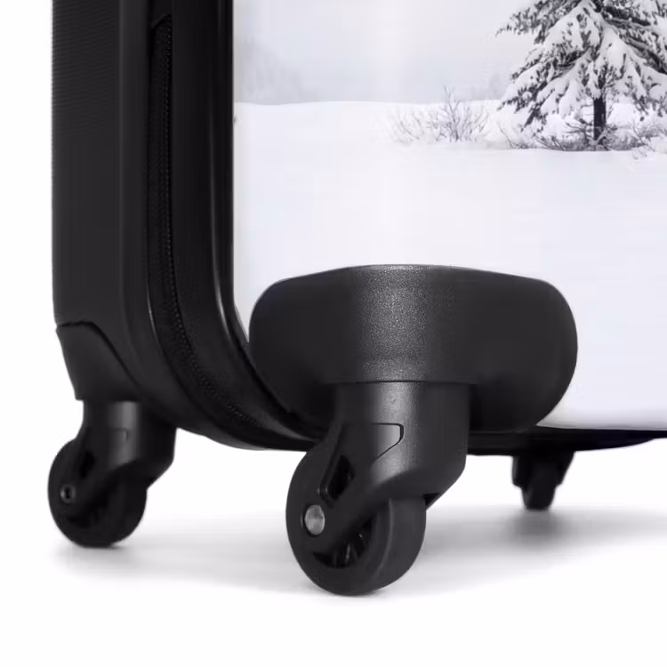Valise - Épicéas - Neige - Hiver - Paysage - Silence — 7