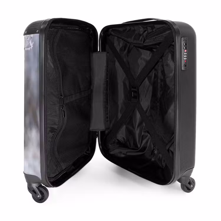 Valise - Fleur d'écran - Mûre - Cristaux - Hiver - Délicate — 5
