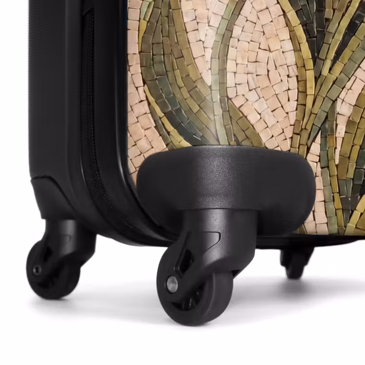 Valise - Fleurs - Mosaïque - Rouge - Vert - Art — 7
