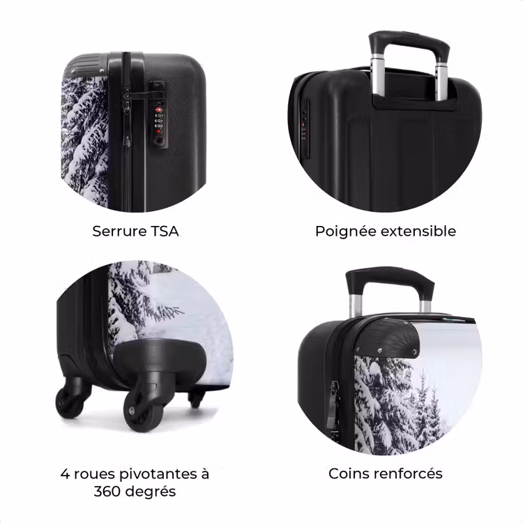 Valise - Forêt - Hiver - Neige - Sentier - Nature — 8