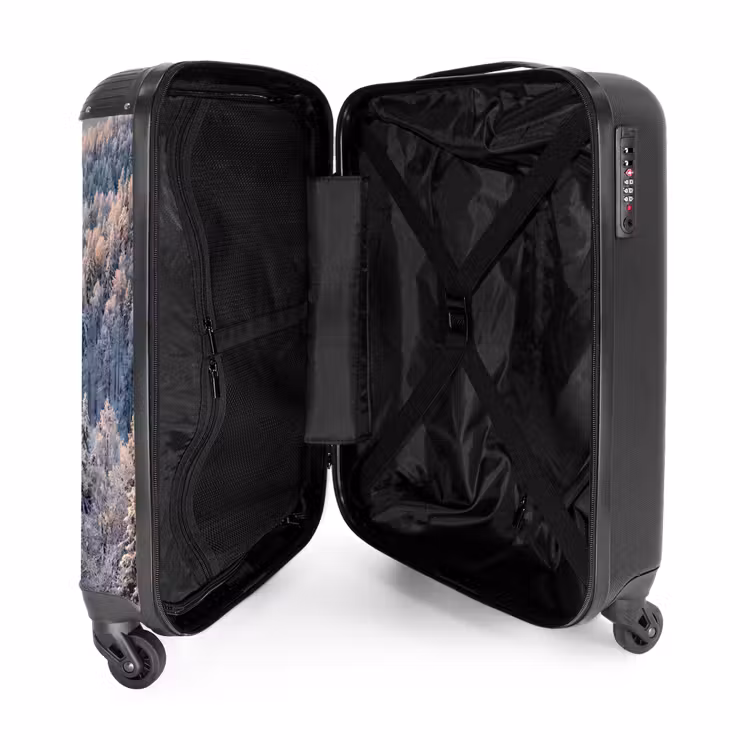 Valise - Forêt - Montagnes - Or - Hiver - Chaleur — 5