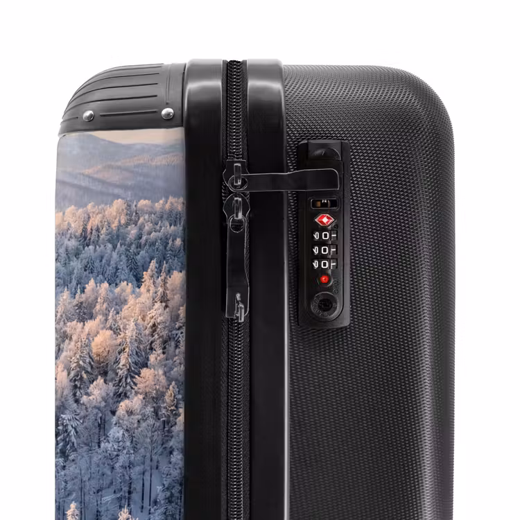 Valise - Forêt - Montagnes - Or - Hiver - Chaleur — 6