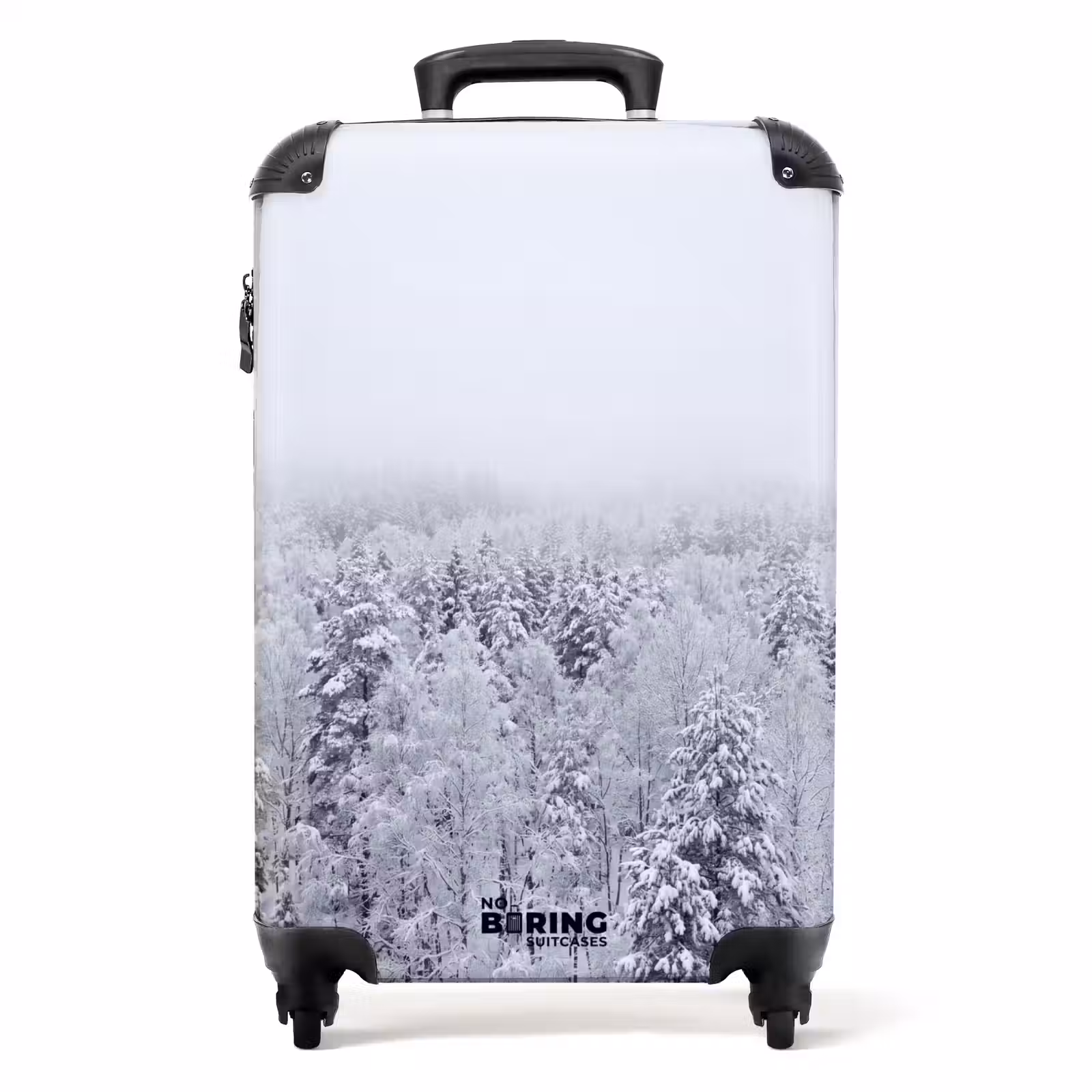 Valise - Forêt - Neige - Hiver - Nature - Blanc — 1