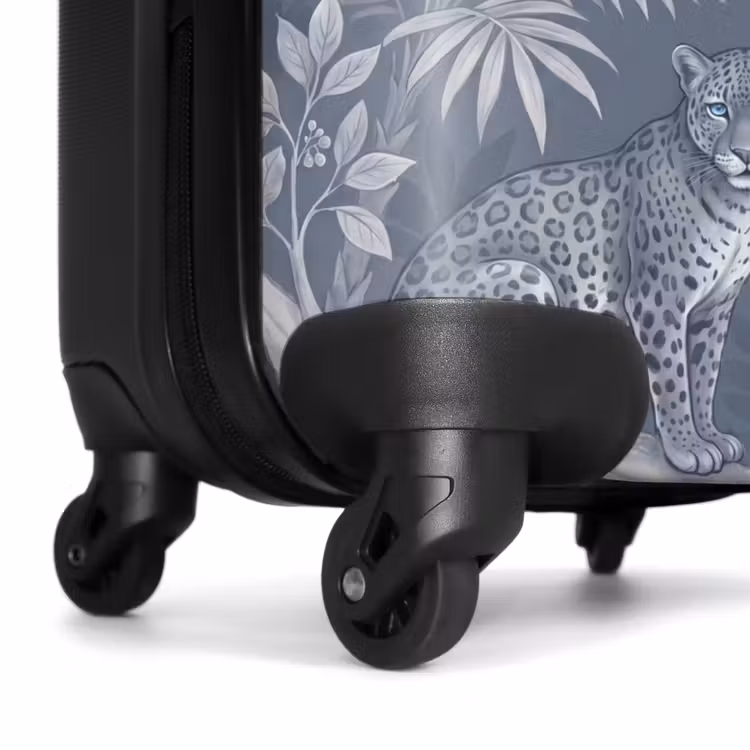 Valise - Animaux - Jungle - Illustration - Arbres - Bleu — 7