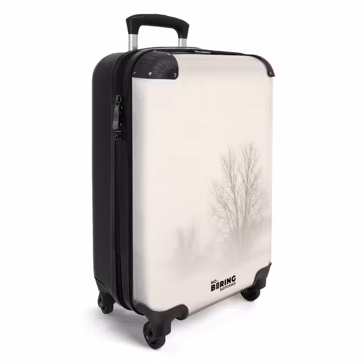 Valise - Arbre - Brouillard - Neige - Hiver - Minimaliste — 2