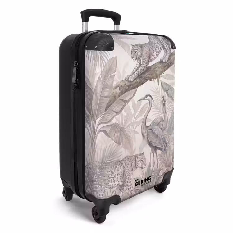 Valise - Chat - Oiseau - Jungle - Illustration - Animaux — 2