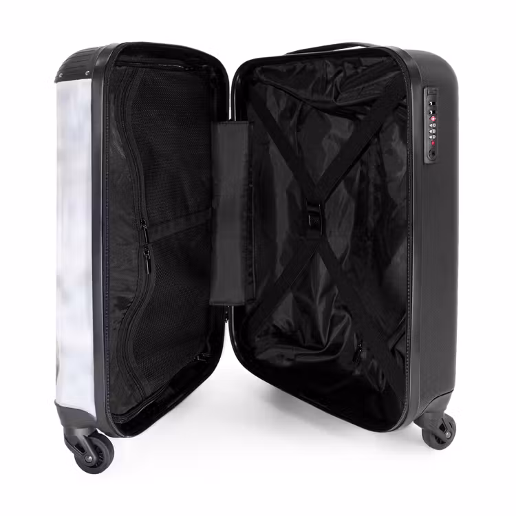 Valise - Cheval - Tête - Hiver - Animaux - Blanc — 5