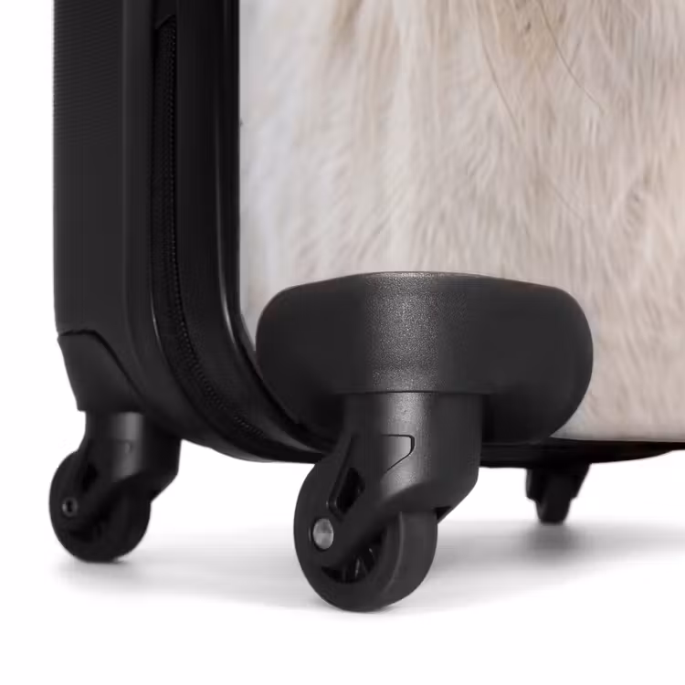 Valise - Cheval - Tête - Hiver - Animaux - Blanc — 7