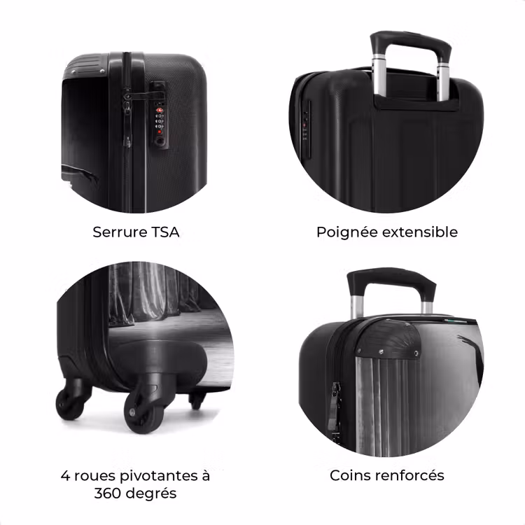 Valise - Danseuse - Scène - Noir et blanc - Art - Classique — 8