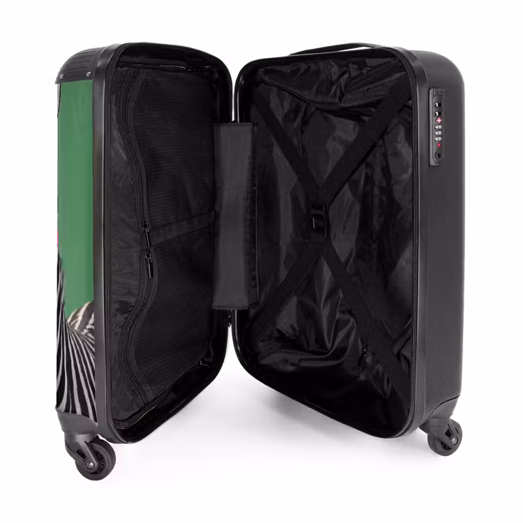 Valise - Animal - Lunettes - Cloche - Moderne - Vert — 5