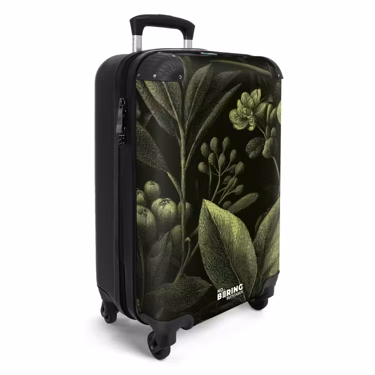 Valise - Classique - Sombre - Botanique - Végétal — 2
