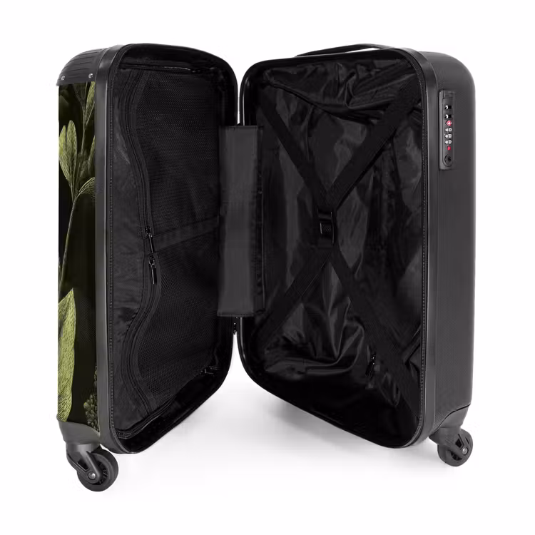 Valise - Classique - Sombre - Botanique - Végétal — 5