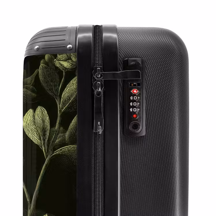 Valise - Classique - Sombre - Botanique - Végétal — 6