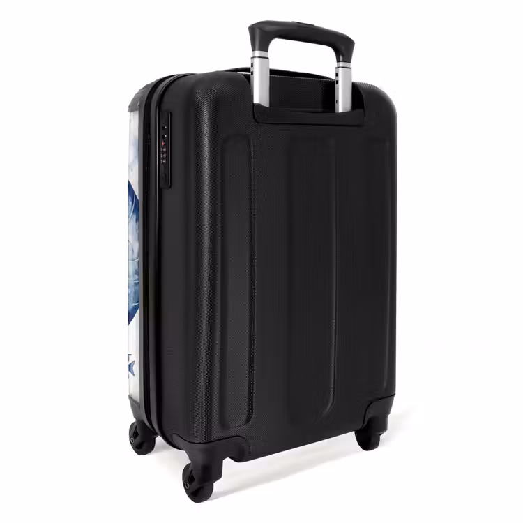 Valise - Coquillage - Spirale - Vie marine - Aquarelle - Bleu — 4