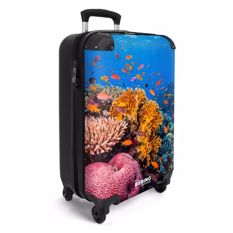 Valise - Corail - Poissons - Océan - Nature - Coloré — 2