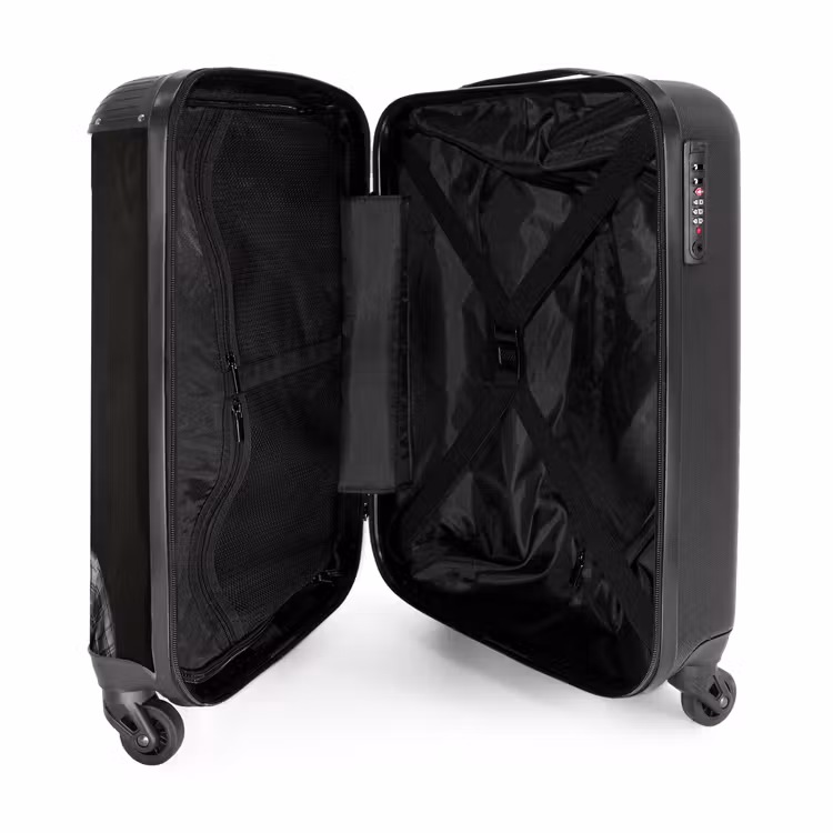 Valise - Enfant - Loupe - Portrait - Noir et blanc — 5