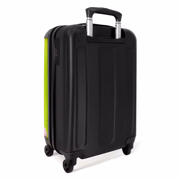 Valise - Femme - Cheveux colorés - Pop art - Moderne - Dynamique — 4