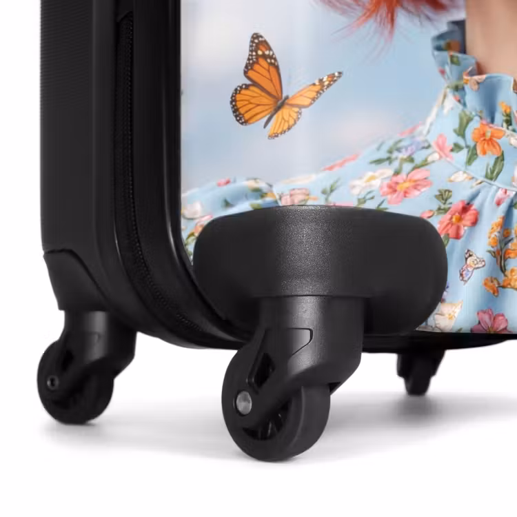 Valise - Femme - Fleurs - Été - Portrait - Coloré — 7