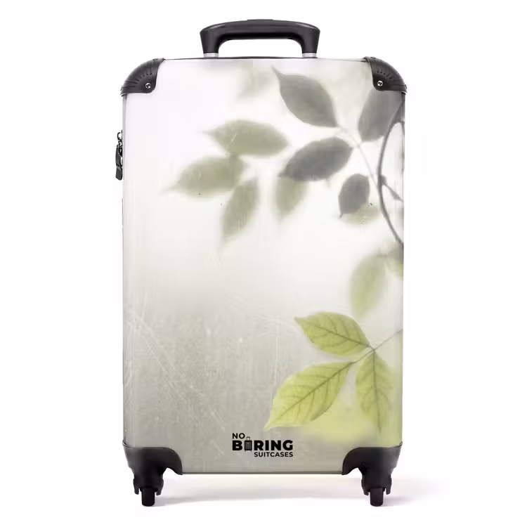 Valise - Feuille - Ombre - Nature - Abstrait - Vert — 1