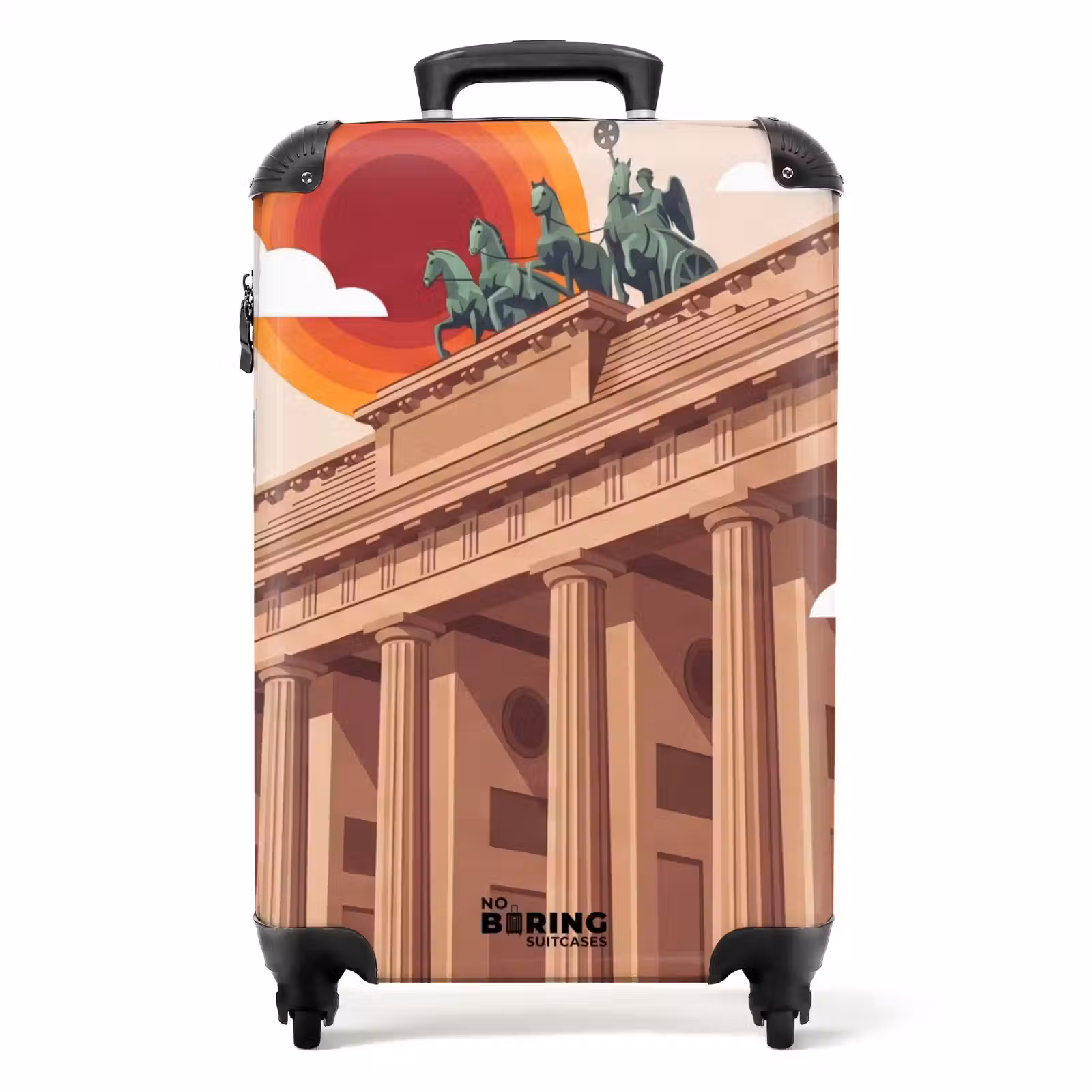 Valise - Architecture - Brandebourg - Berlin - Coucher de soleil - Historique — 1