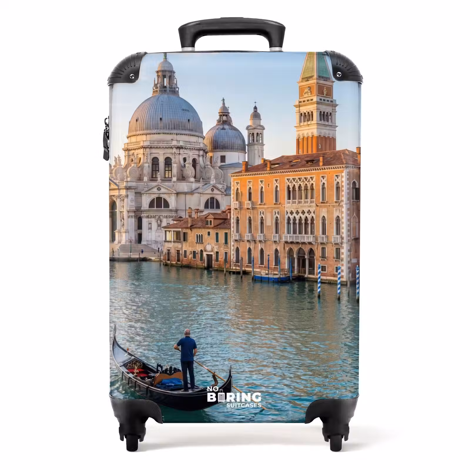 Valise - Gondole - Venise - Canal - Vue de la ville - Lumière du soir — 1