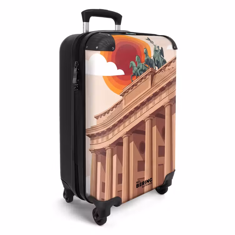 Valise - Architecture - Brandebourg - Berlin - Coucher de soleil - Historique — 2