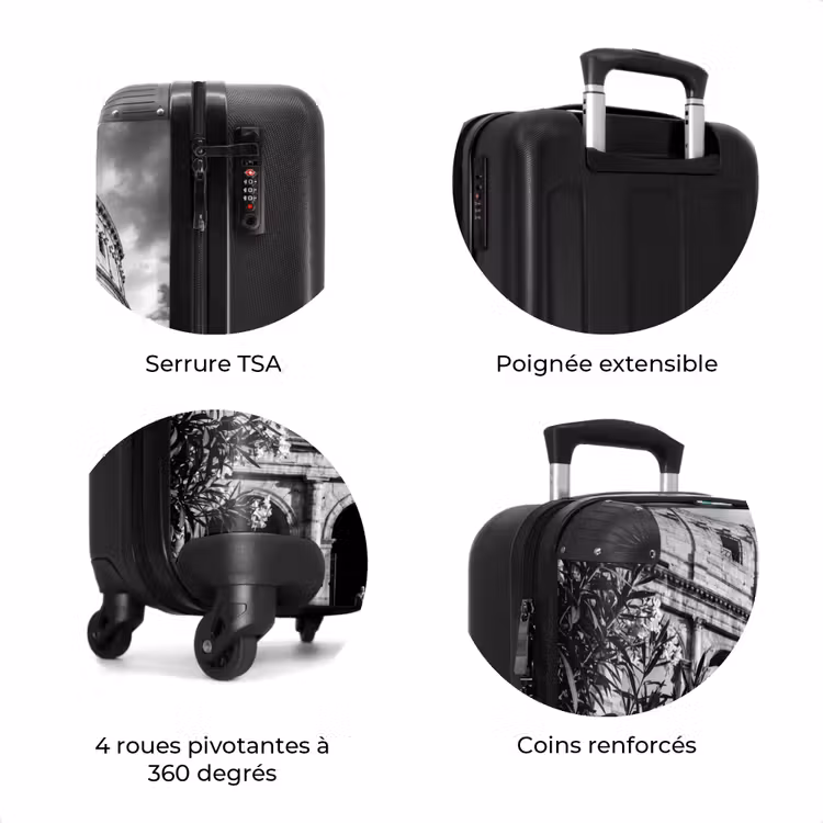 Valise - Architecture - Colisée - Rome - Historique - Noir et blanc — 8