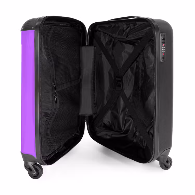 Valise - Architecture - Colisée - Rome - Minimaliste - Violet — 5