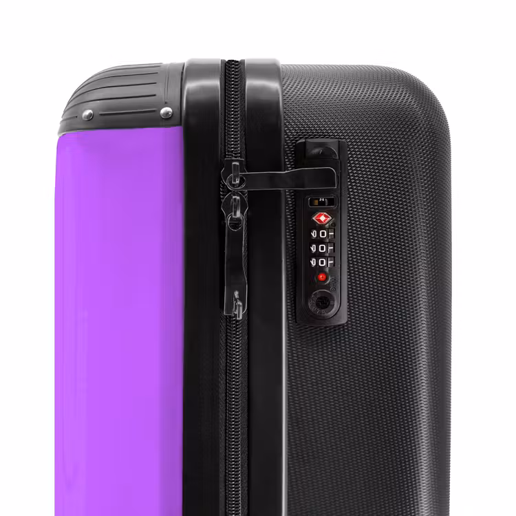 Valise - Architecture - Colisée - Rome - Minimaliste - Violet — 6