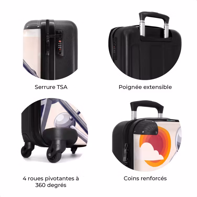Valise - Architecture - Géométrie - Ville - Moderne - Gris — 8