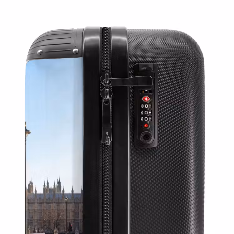 Valise - Cabine téléphonique - Rouge - Londres - Ville - Architecture — 6