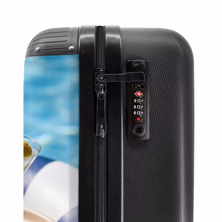 Valise - Cocktail - Piscine - Été - Bleu — 6