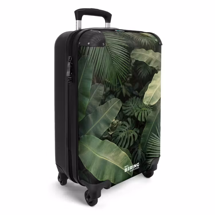 Valise - Feuilles - Vert - Tropical - Nature — 2