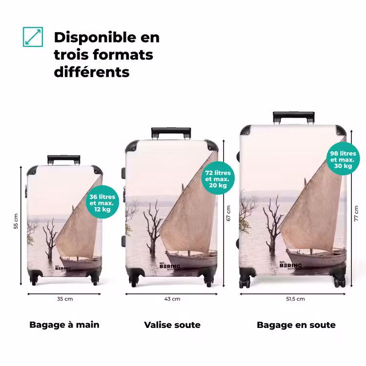 Valise - Bateau - Voile - Eau - Tropical - Nature — 1