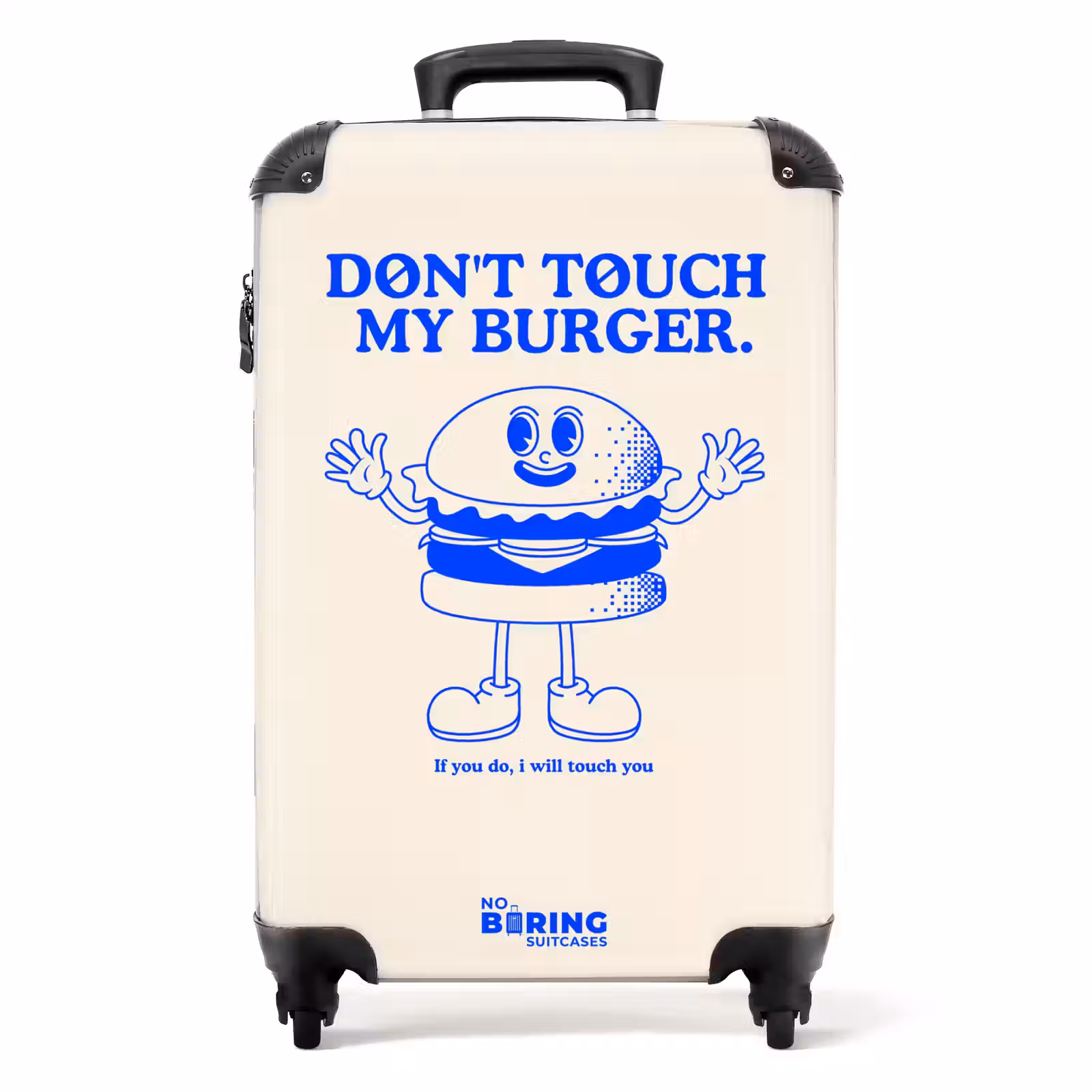 Valise - Burger - Bleu - Blanc — 1