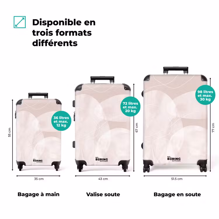 Valise - Art - Lignes - Moderne — 1