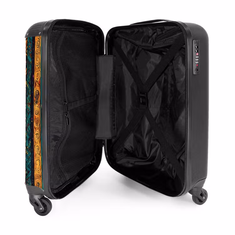 Valise - Coloré - Ethnique - Folklorique - Motifs — 5