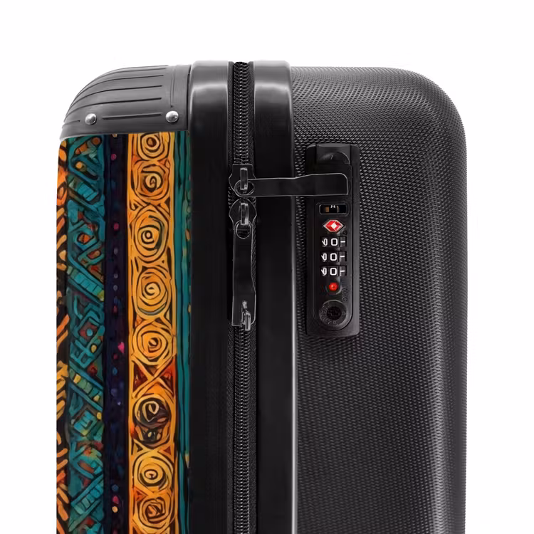Valise - Coloré - Ethnique - Folklorique - Motifs — 6