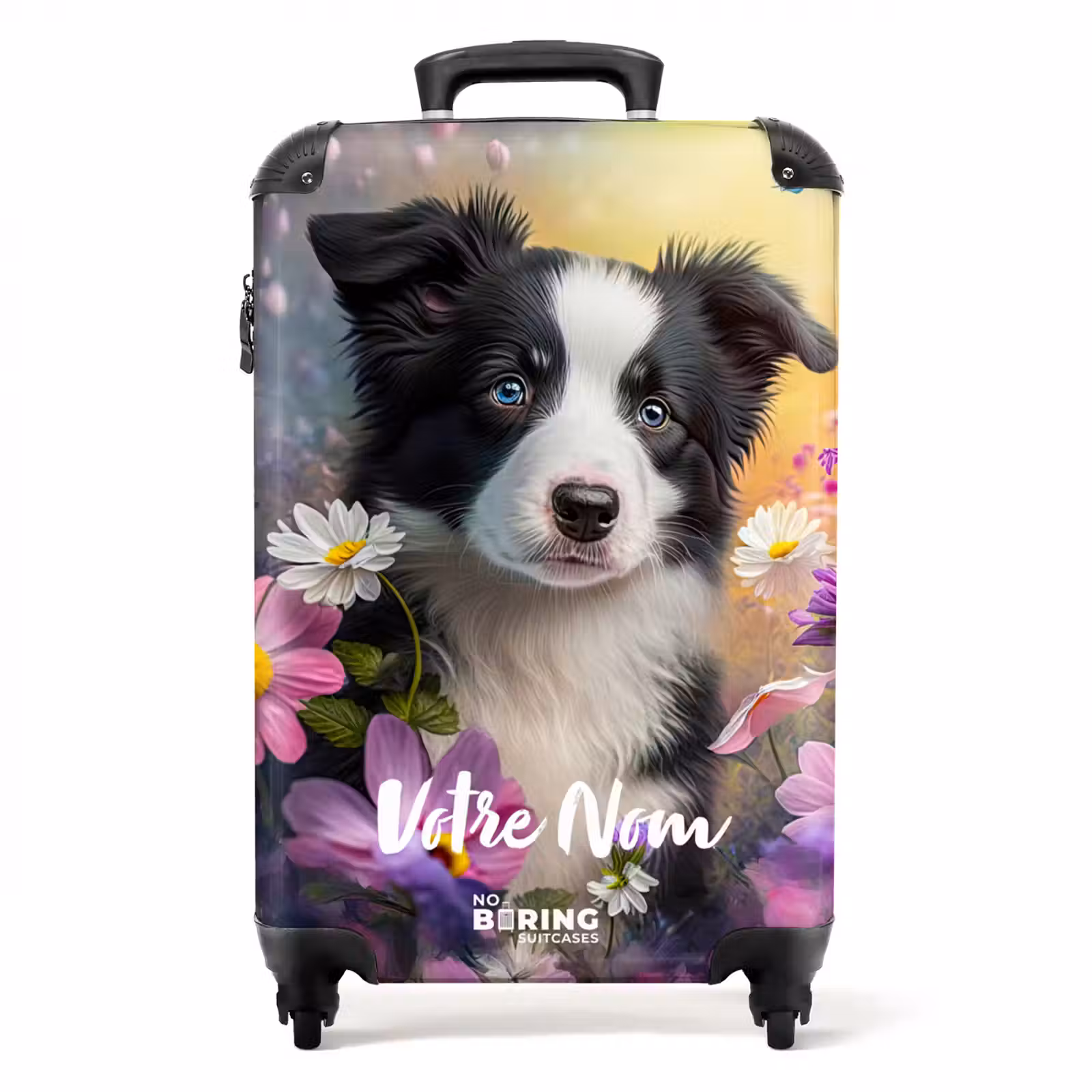 Valise avec nom - Willy le chien — 1