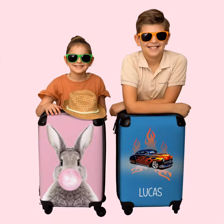 Valise - Voiture de Course Flamboyante — 4