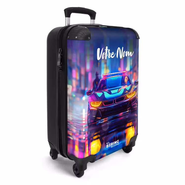 Valise - Voiture de nuit néon — 2
