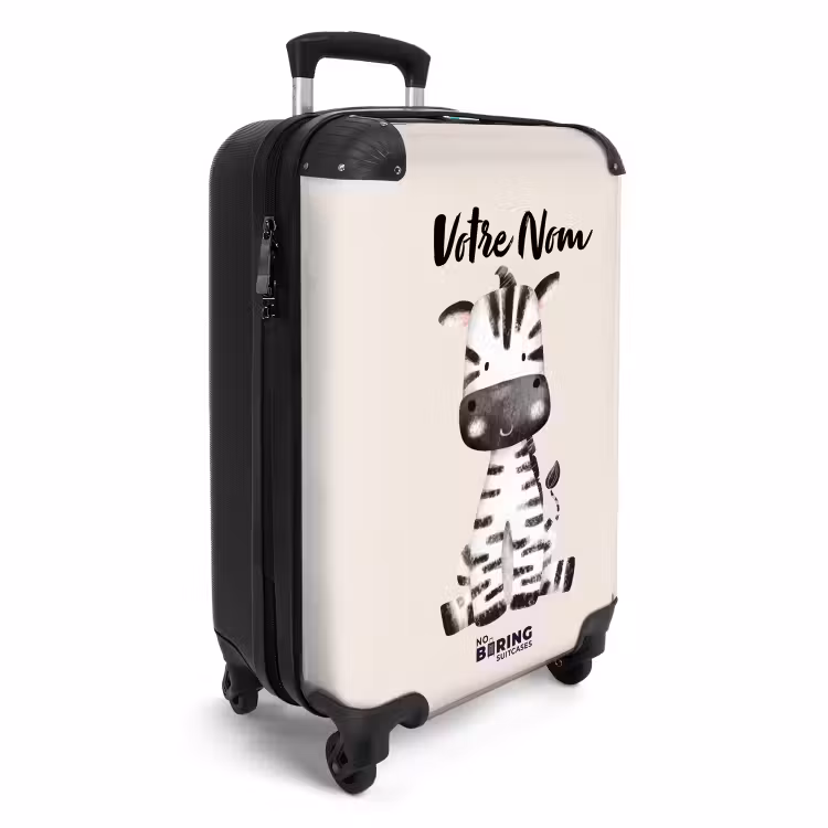 Valise avec nom - Zoé le zèbre — 2