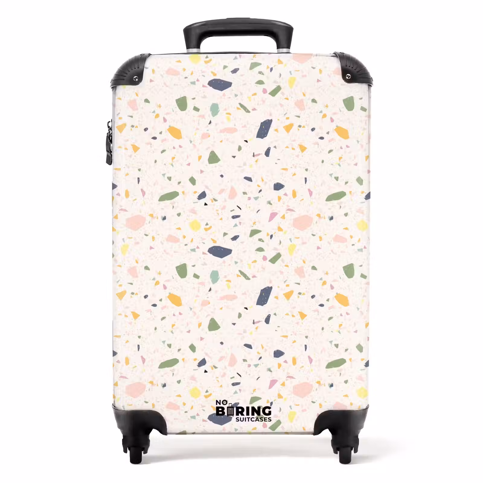 Valise - Motif Terrazzo confettis multicolores — 1