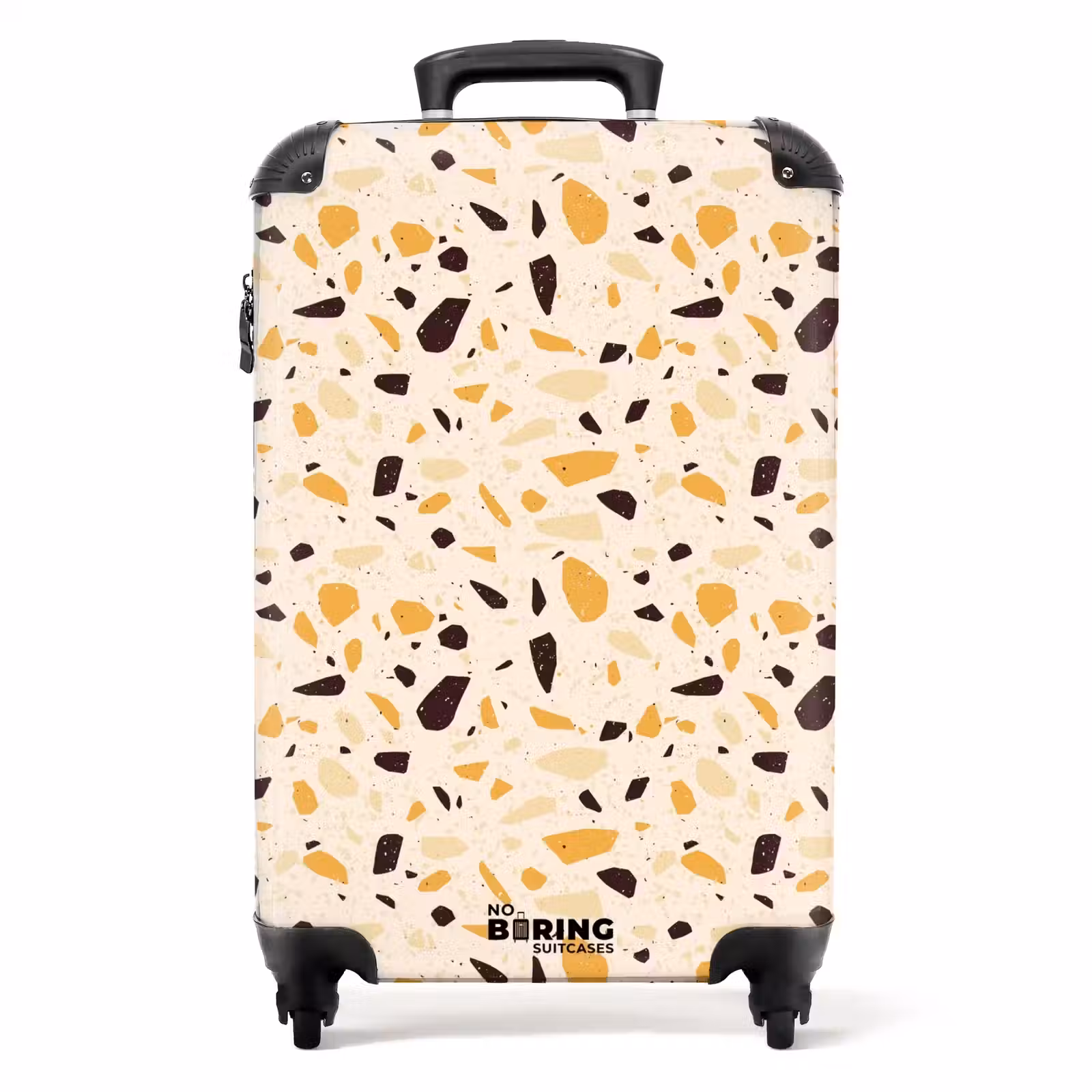 Valise - Motif Terrazzo jaune — 1