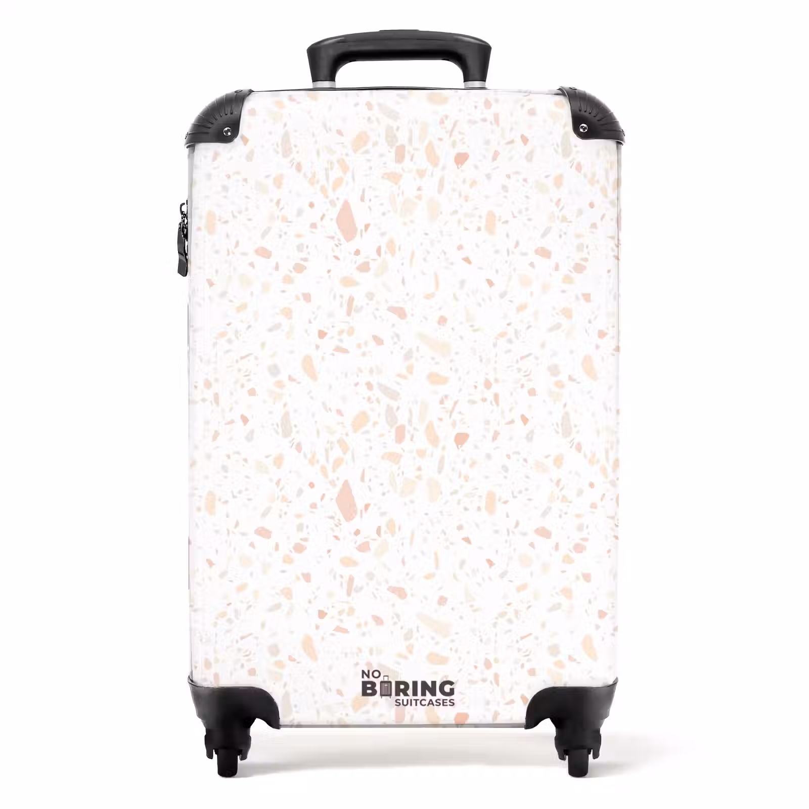Valise - Motif Terrazzo pêche — 1