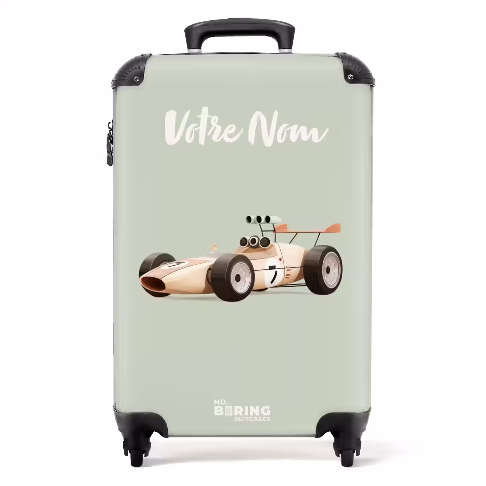 Valise avec nom -Voiture de Course — 1