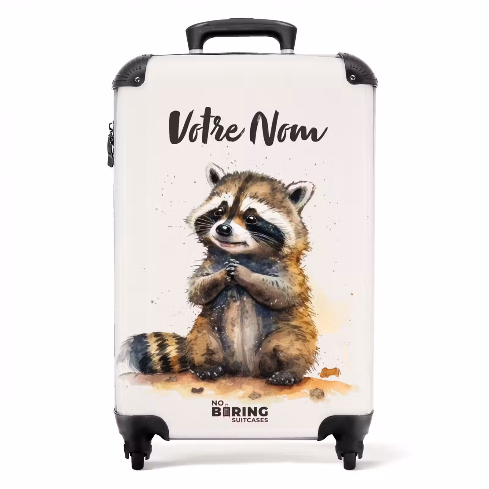 Valise avec nom - Walter le raton laveur — 1