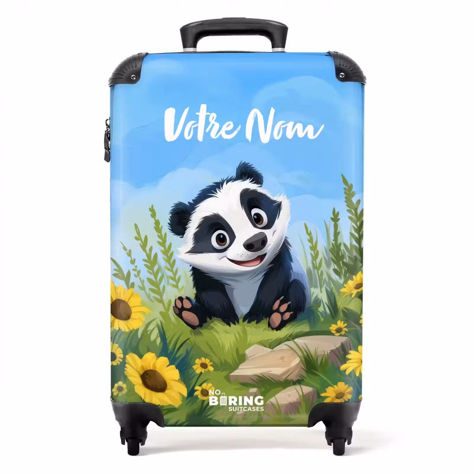 Valise avec nom - William le raton laveur — 1